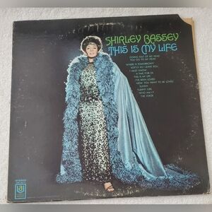 Shirley Bassey "This Is My Life" Vinyl Record Vintage Album LP